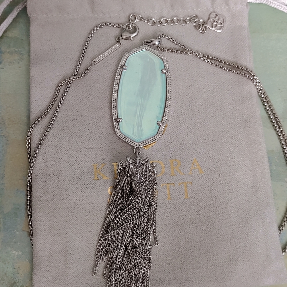 Kendra Scott Dichroic Glass Necklace - Picture 5 of 6